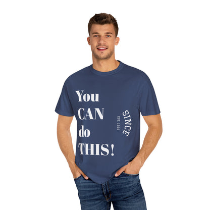 Garment-Dyed Unisex T-shirt for Casual Style, Perfect Gift, Summer Outfit, Travel Wear, Statement Top