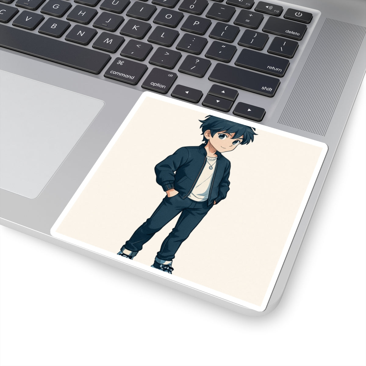 Cool Character Kiss-Cut Stickers for School Supplies, Laptop Decals, Gift for Anime Fans, Personalize Your Space