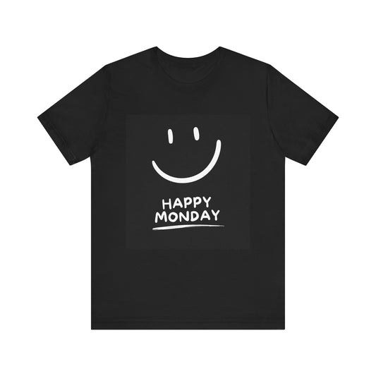 Happy Monday Unisex Tee - Cheerful Graphic T-Shirt for Casual Days, Gift for Mood Boosting, Popular for Birthdays, Everyday Wear, [...]