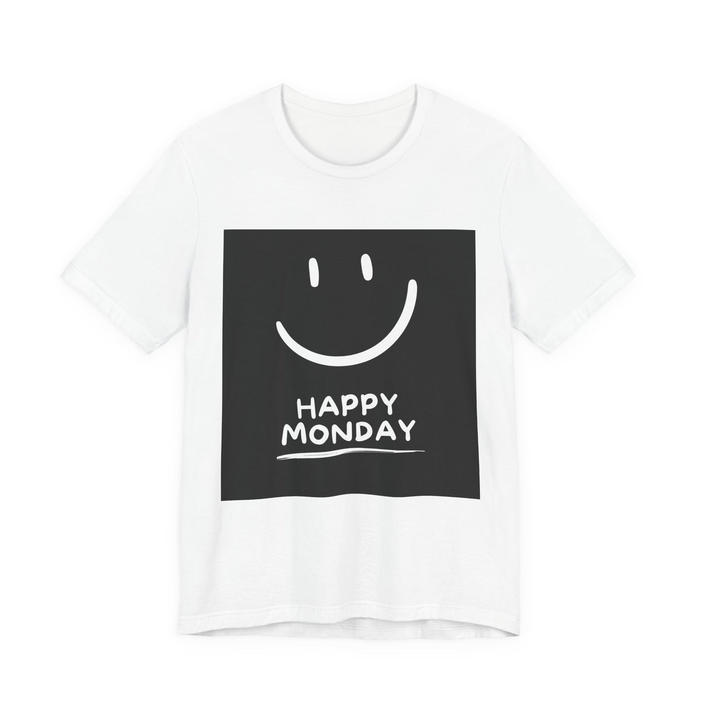 Happy Monday Unisex Tee - Cheerful Graphic T-Shirt for Casual Days, Gift for Mood Boosting, Popular for Birthdays, Everyday Wear, [...]