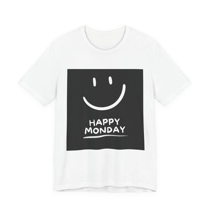 Happy Monday Unisex Tee - Cheerful Graphic T-Shirt for Casual Days, Gift for Mood Boosting, Popular for Birthdays, Everyday Wear, [...]