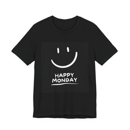 Happy Monday Unisex Tee - Cheerful Graphic T-Shirt for Casual Days, Gift for Mood Boosting, Popular for Birthdays, Everyday Wear, [...]