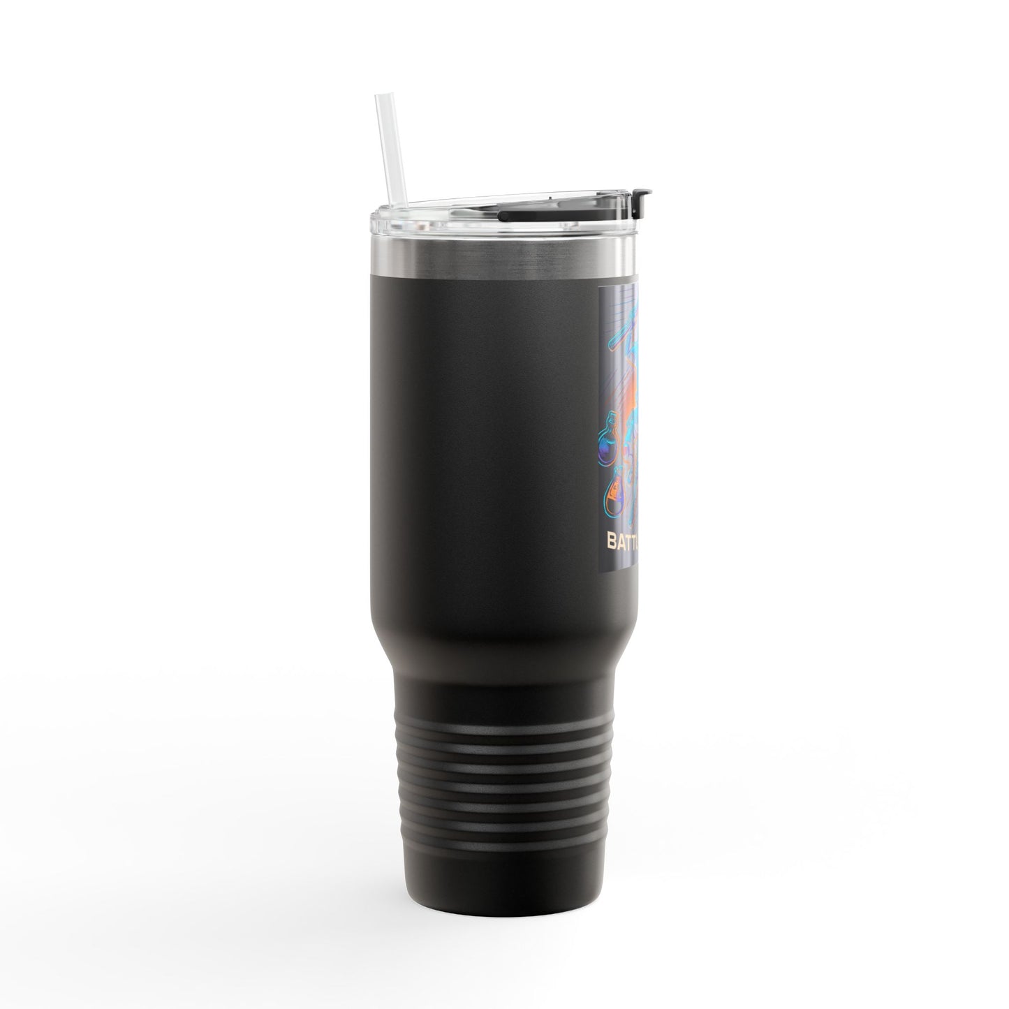 Battle Ready Insulated Travel Mug | 40oz | Adventure, Camping, Coffee, Gift, Travel | Durable and Stylish